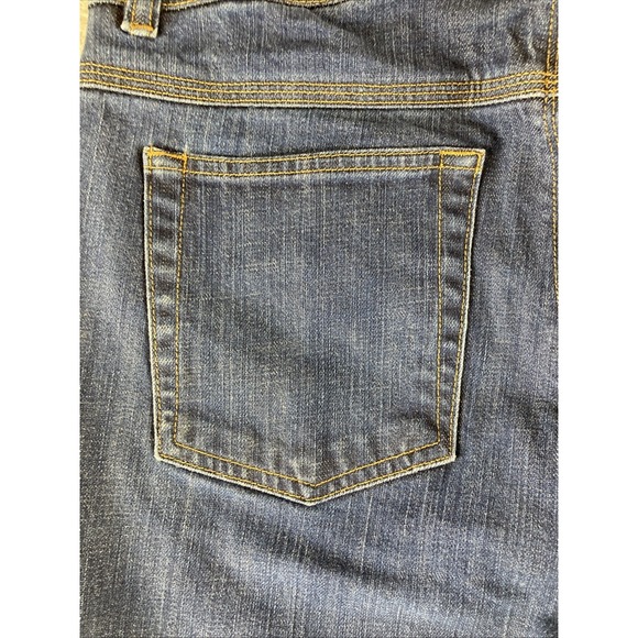 Jones New York Jeans Women's 4 Blue Denim Stretch‎ Straight Leg Dark Wash - Picture 5 of 16